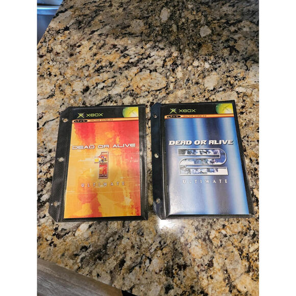 Other - Xbox Live Dead or Alive 1 & 2 witn booklets